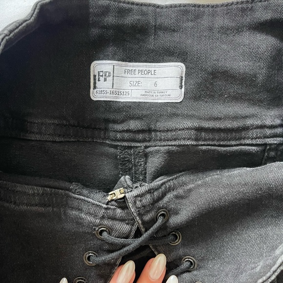 Free people denim skirt - Picture 3 of 3